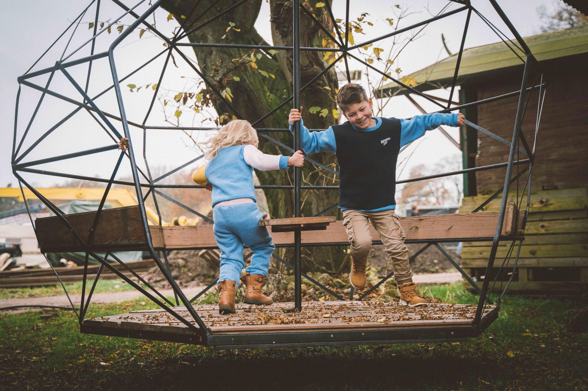 Kids Crewneck + Jogger Blau - Image 6