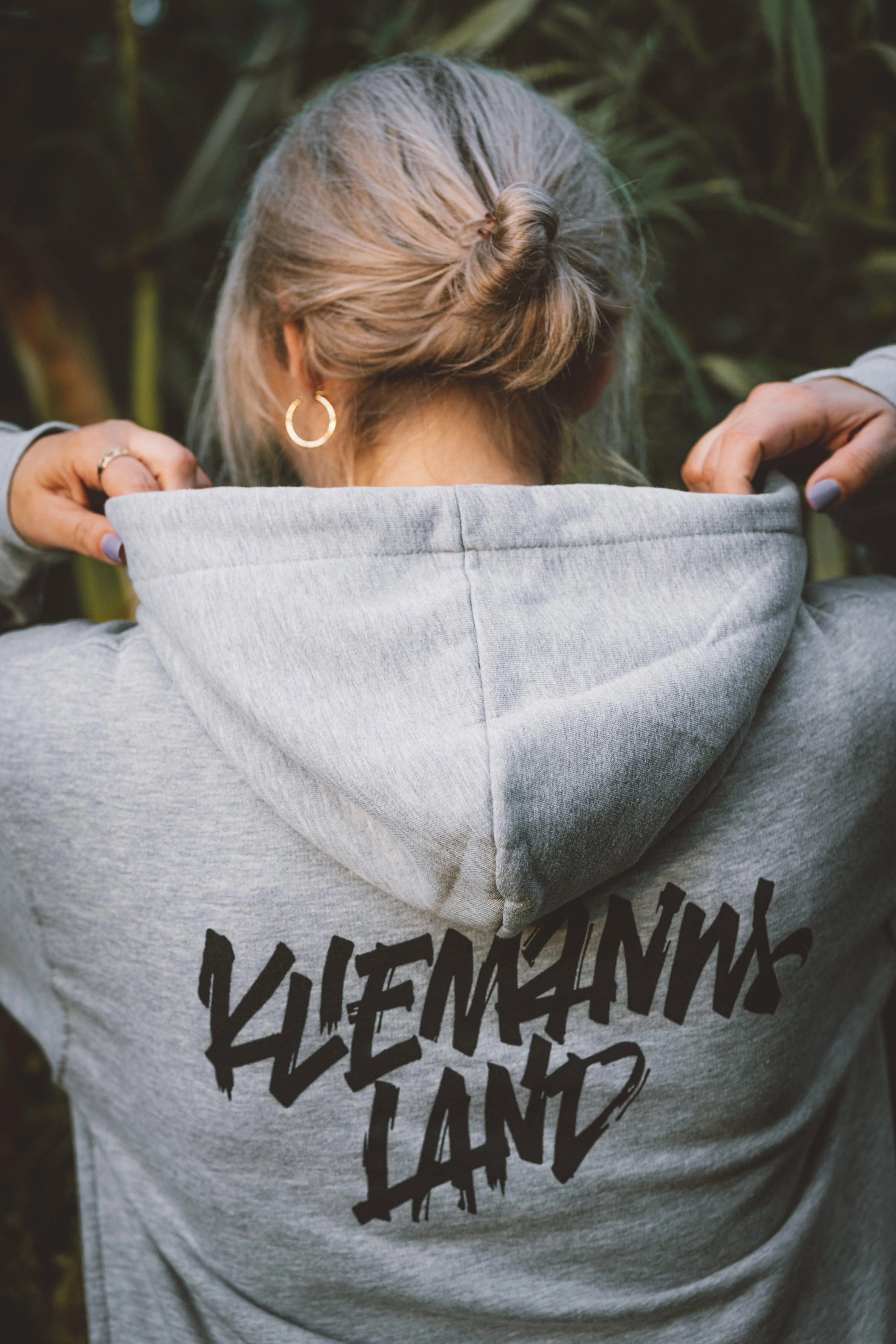 Kliemannsland Hoodie Grau - Image 3